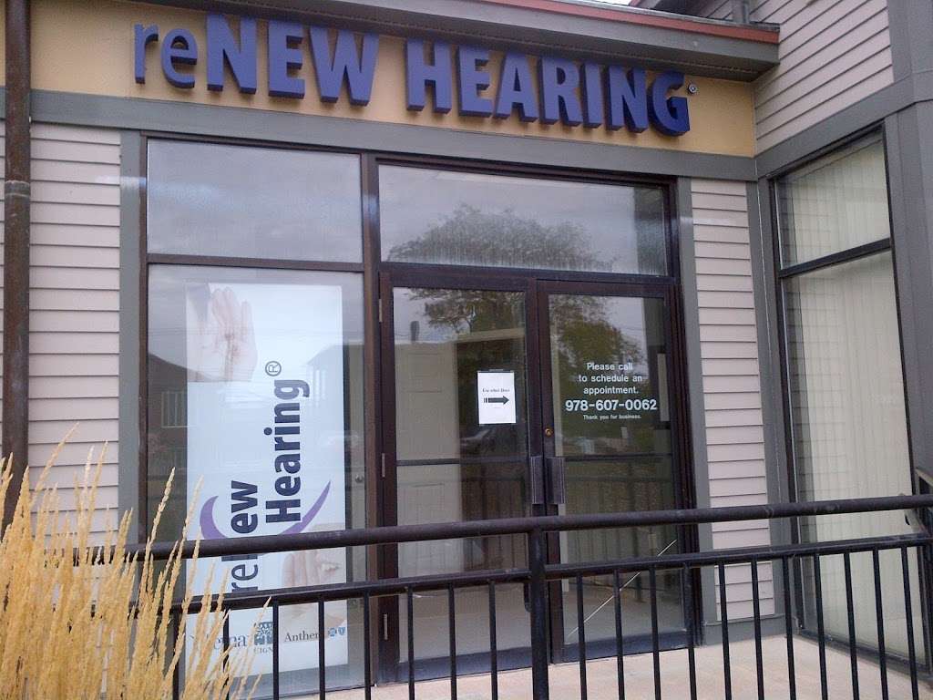 reNew Hearing | 600 Loring Ave #8, Salem, MA 01970, USA | Phone: (978) 607-0062