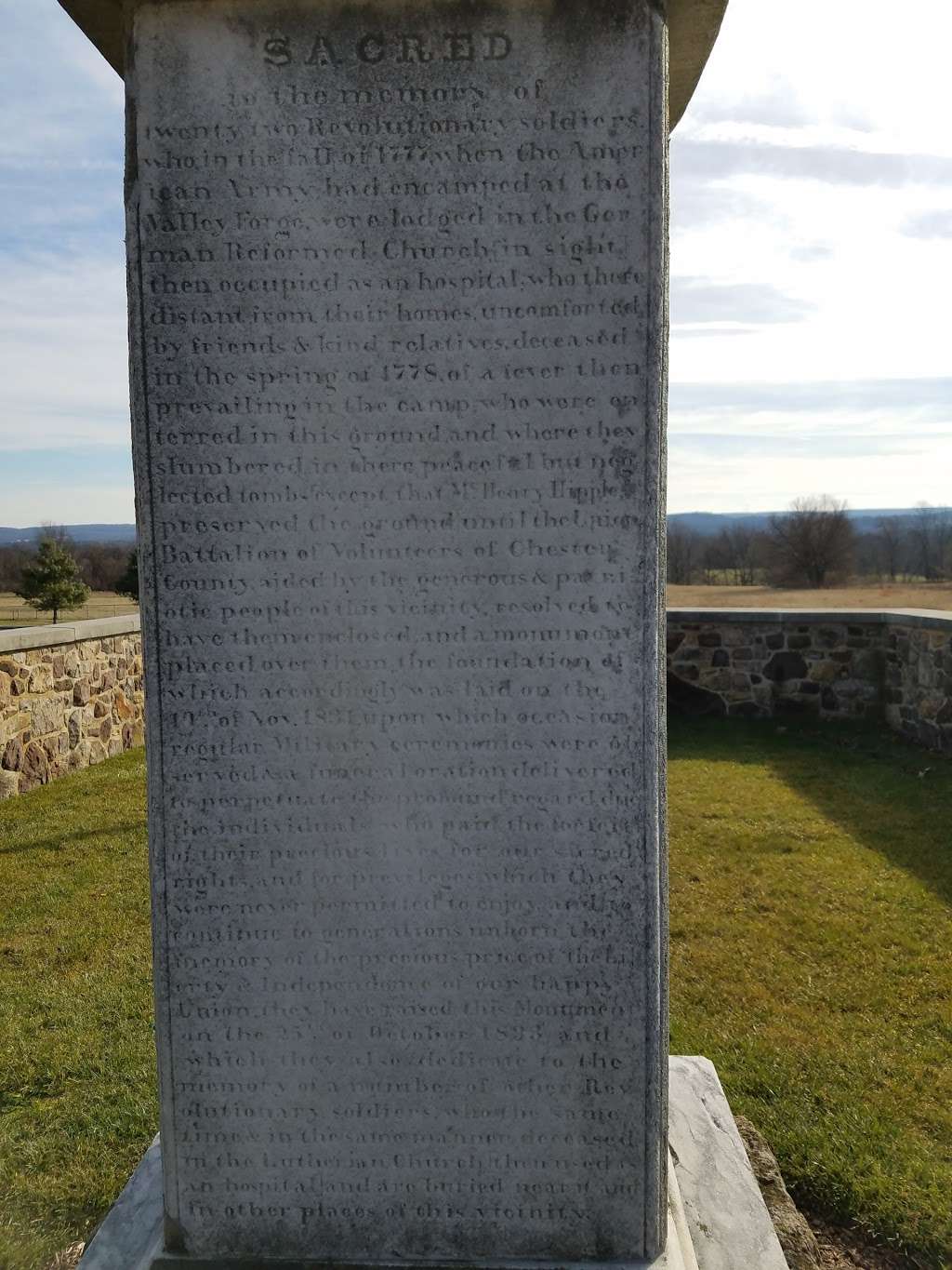 Revolutionary Soldiers Cemetery | Spring City, PA 19475