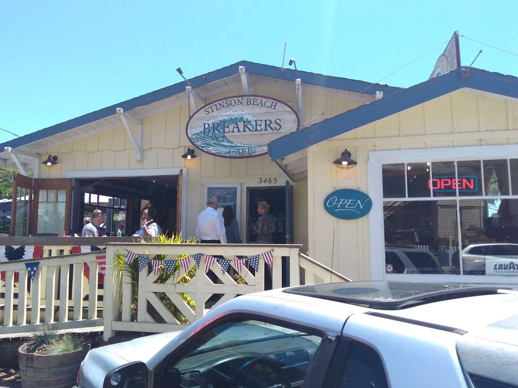 Breakers Café | 3465 CA-1, Stinson Beach, CA 94970 | Phone: (415) 868-2002