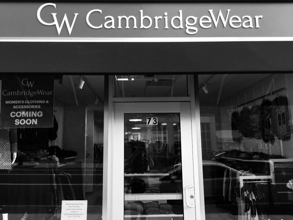 CambridgeWear | 73 Leonard St, Belmont, MA 02478, USA | Phone: (617) 993-3687