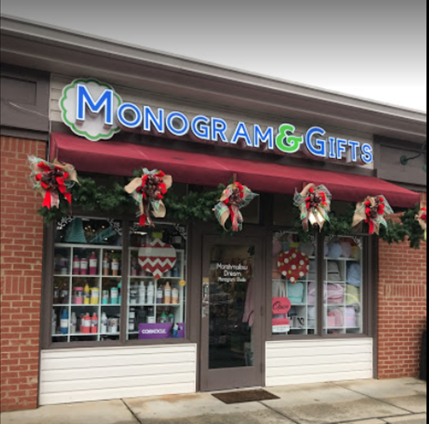 Marshmallow Dream Monograms & Gifts | 3988 Atlanta Rd SE #108, Smyrna, GA 30080, USA | Phone: (770) 405-8777