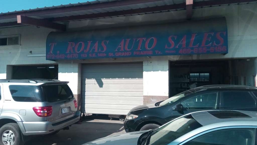T Rojas Auto Sales | 113 SE 14th St, Grand Prairie, TX 75050, USA | Phone: (469) 855-5156