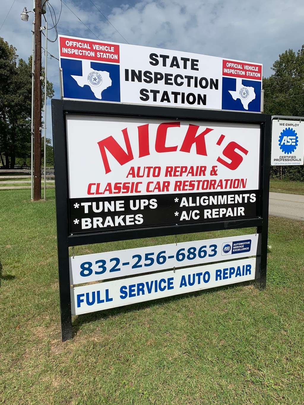 Nicks Auto Repair & Classic Car Restoration | 7755 Honea Egypt Rd, Montgomery, TX 77316, USA | Phone: (832) 256-6863