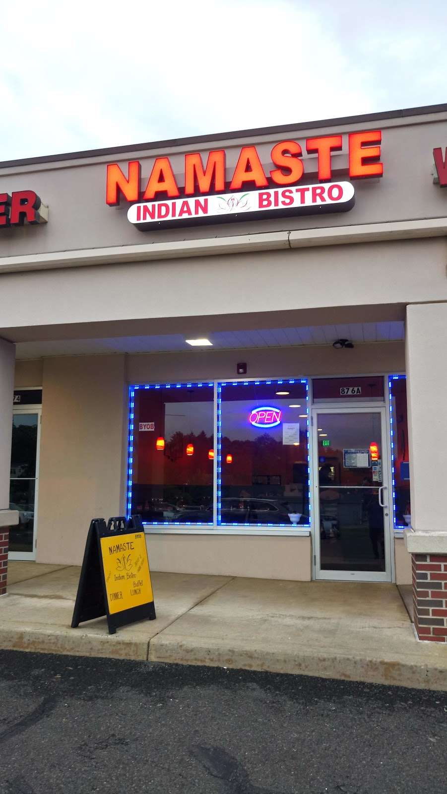Namaste Indian Bistro | 876 E Street Rd, Warminster, PA 18974, USA | Phone: (267) 684-6422