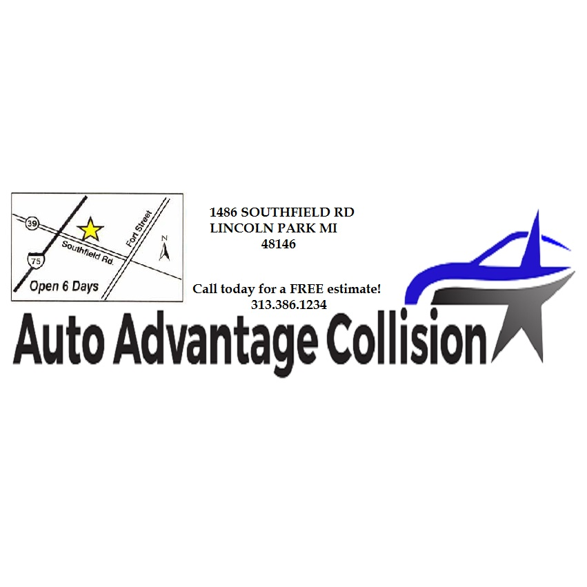 Auto Advantage Collision | 1486 Southfield Rd, Lincoln Park, MI 48146, USA | Phone: (313) 386-1234