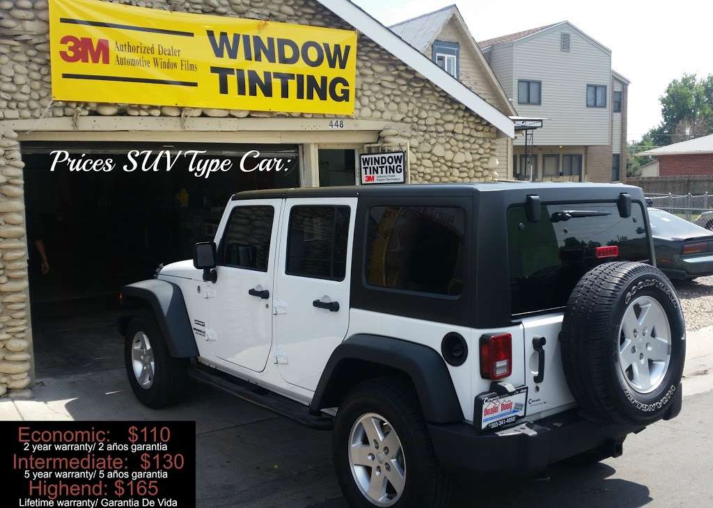 Estetikar Window Tint LLC | 448 S Meade St, Denver, CO 80219, USA | Phone: (303) 862-6559