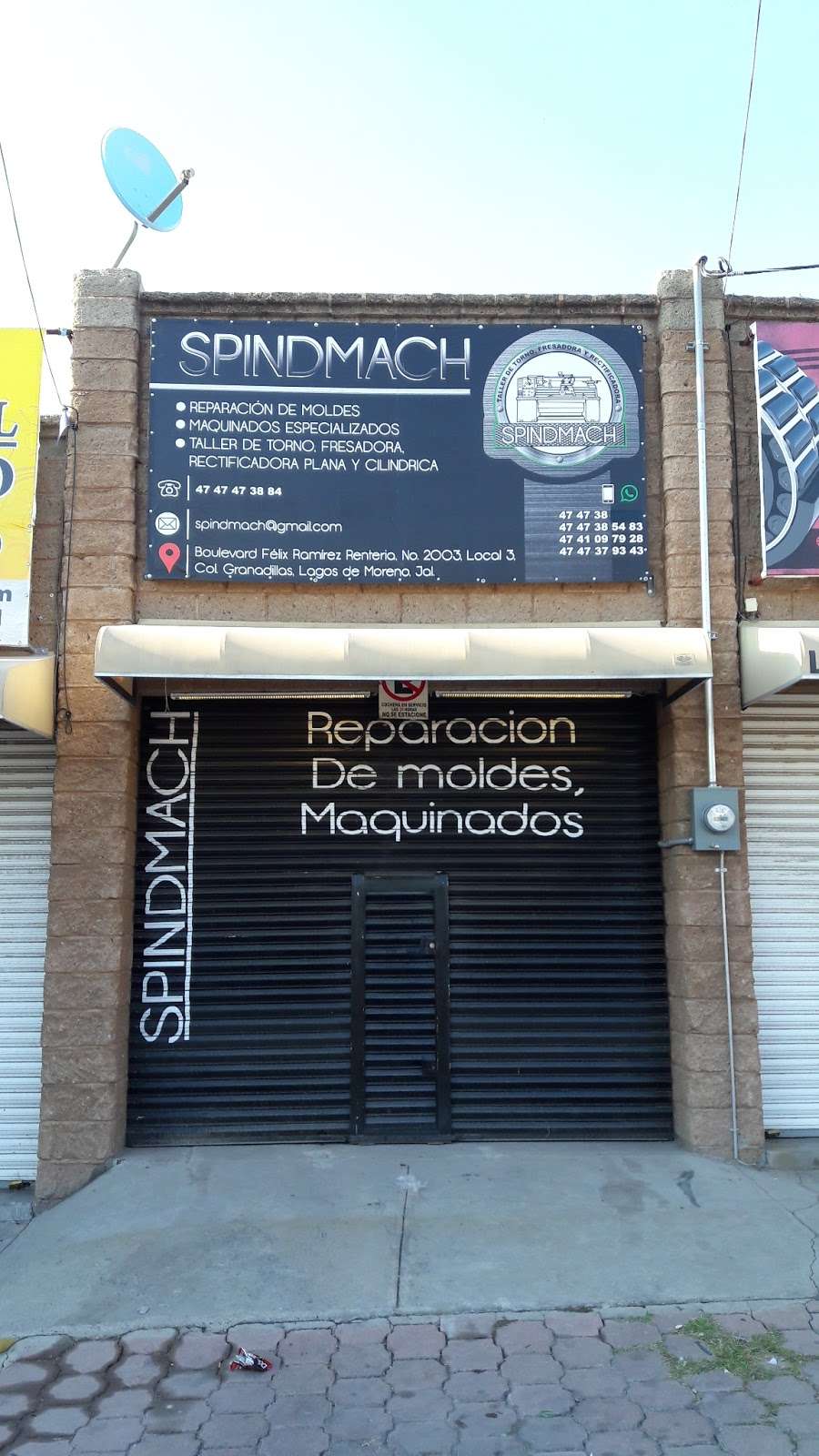 Spindmach, Taller De Torno | Blvd. Félix Ramírez Rentería 2003, local 3, Lagos de Moreno, Jal., Gosport, IN 47433, USA | Phone: (474) 747-3884