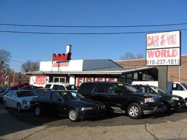 Car & Van World | 577 Chester Pike, Prospect Park, PA 19076, USA | Phone: (610) 237-1015