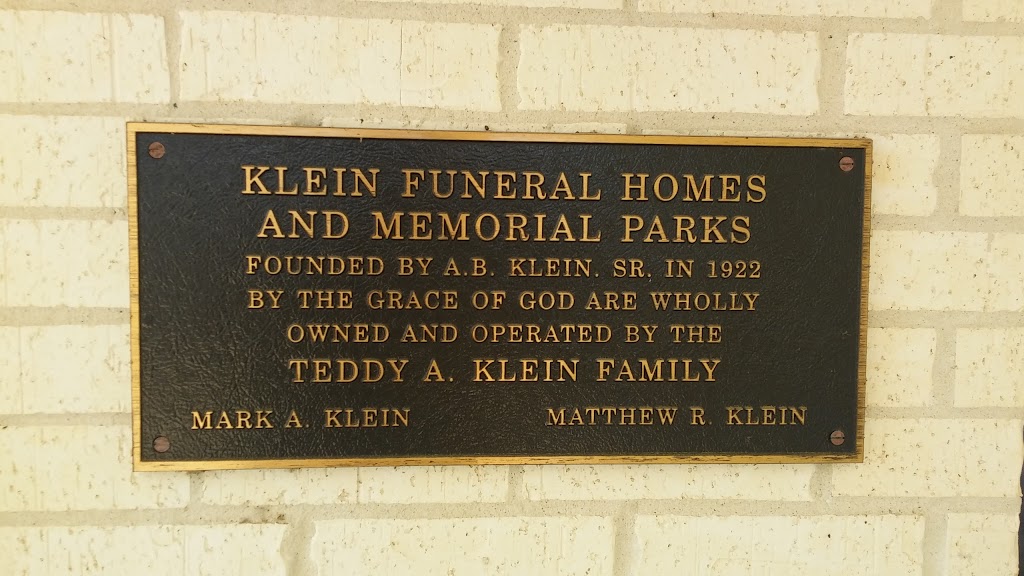 Klein Funeral Homes & Memorial | 14711 Farm to Market Rd 1488, Magnolia, TX 77354, USA | Phone: (281) 252-3428