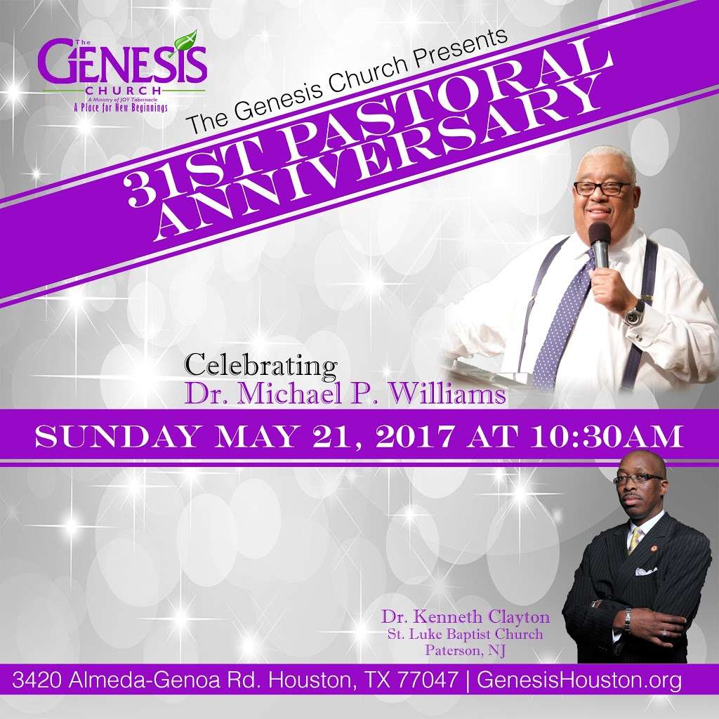 Genesis Church | 3420 Almeda Genoa Rd, Houston, TX 77047, USA | Phone: (832) 649-5391