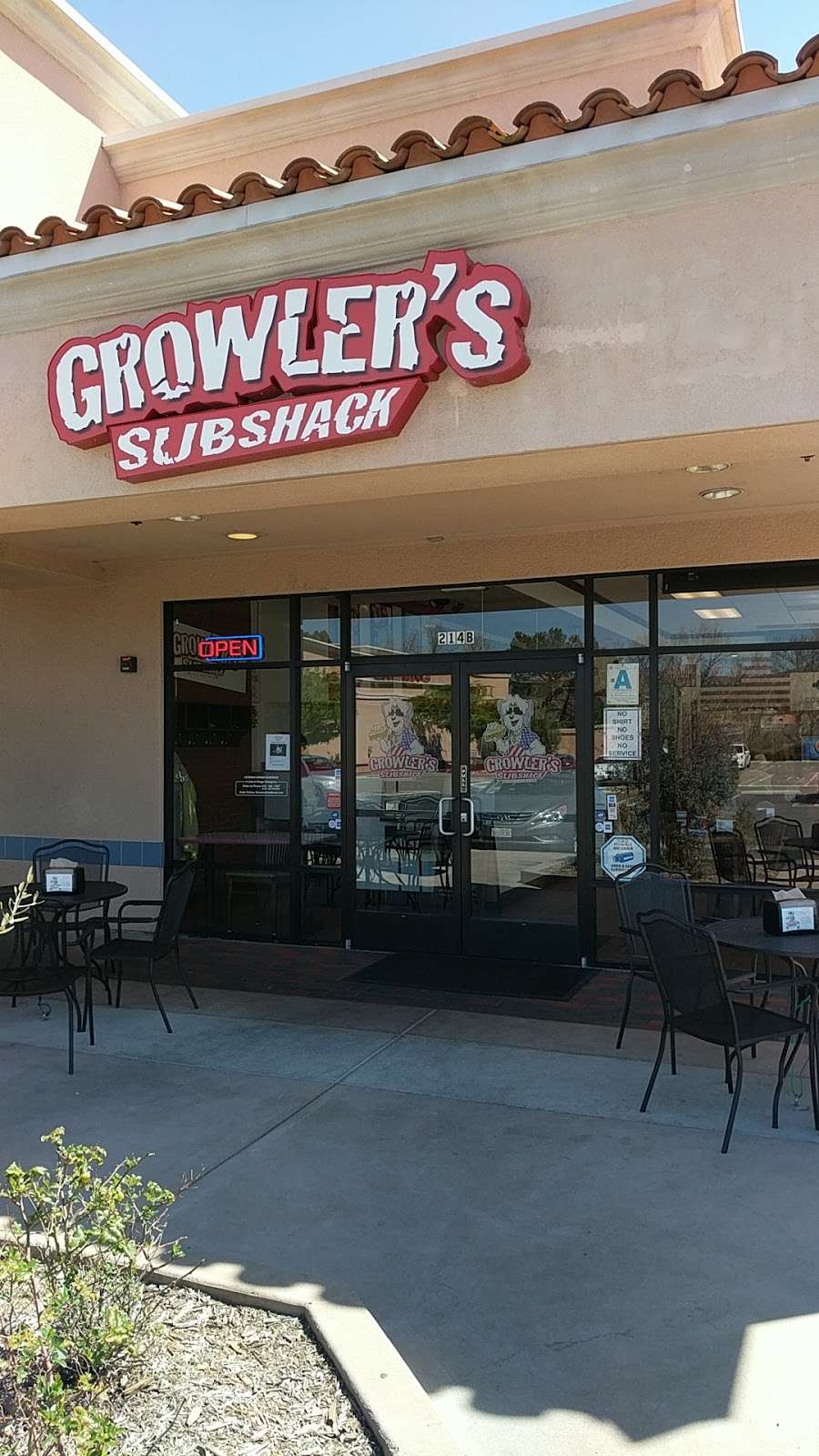 Growlers Sub Shack | 214 Town Center Pkwy #A-2, Santee, CA 92071, USA | Phone: (619) 448-7827