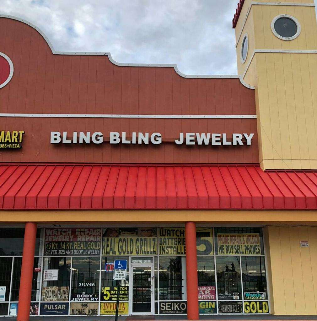 Bling Bling Jewelry, Grillz & Phone Repair | 4137 W Vine St Unit 102, Kissimmee, FL 34741 | Phone: (407) 346-2005