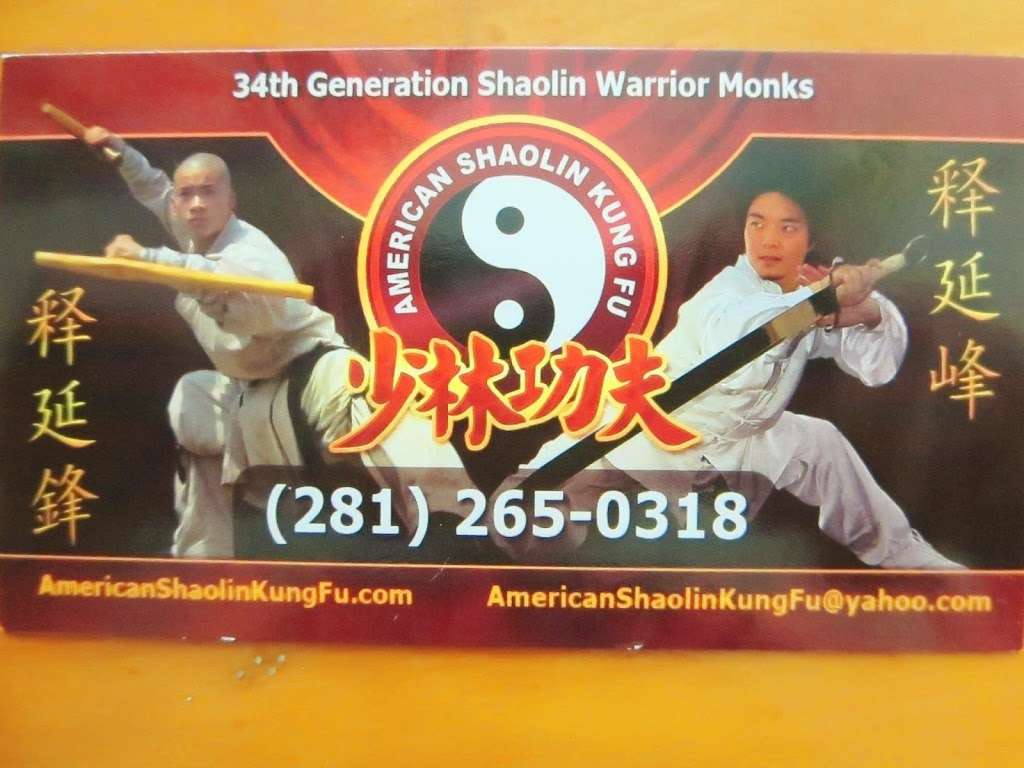 American Shaolin Kung Fu | 7671 Clarewood Dr, Houston, TX 77036, USA | Phone: (281) 265-0318