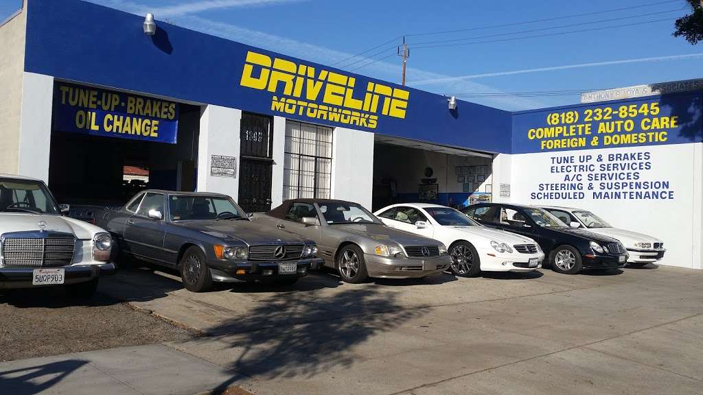 Driveline Motorworks | 1305 W Magnolia Blvd, Burbank, CA 91506, USA | Phone: (818) 232-8545
