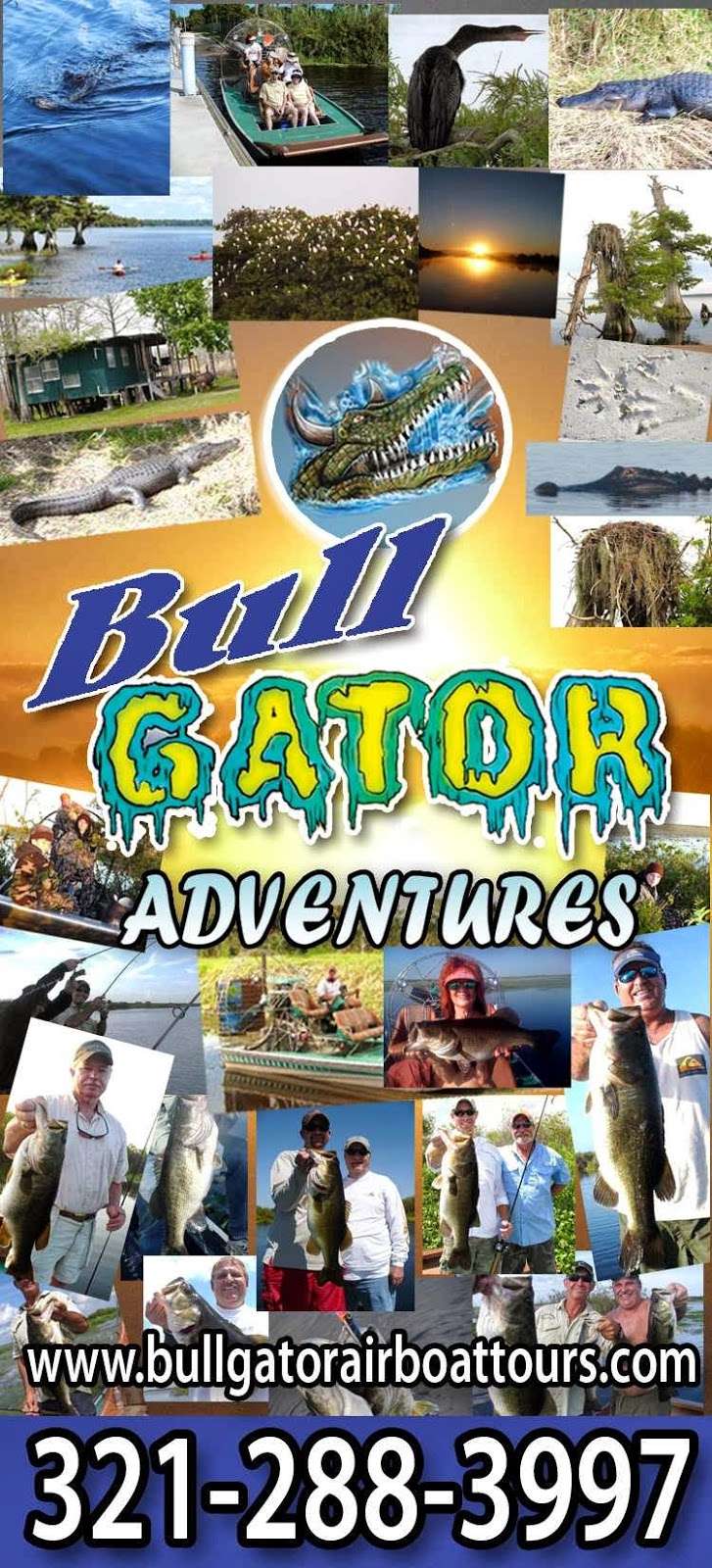 Bullgator Adventures Airboat Rides &Tours | 6000 Lake Washington Rd, Melbourne, FL 32934 | Phone: (321) 288-3997