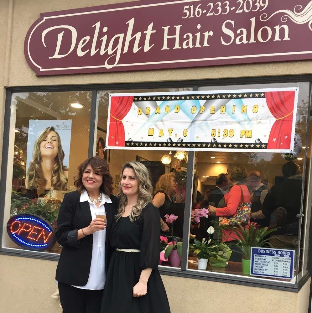 Delight Hair Salon | 372 Tulip Ave, Floral Park, NY 11001, USA | Phone: (516) 233-2039