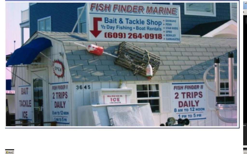 Fish Finder Marine - Capt. Joes Fish Finder | 3645 Atlantic Brigantine Blvd, Brigantine, NJ 08203, USA | Phone: (609) 264-0918
