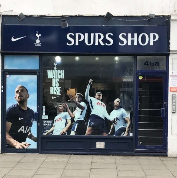 Spurs Shop - Enfield Town | 46 Church St, Enfield EN2 6AZ, UK | Phone: 020 8366 7768