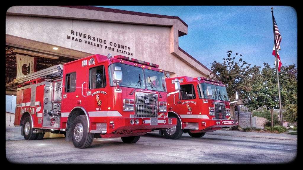 Riverside County Fire Station 59 | 21510 Pinewood St, Perris, CA 92570, USA | Phone: (951) 657-6711