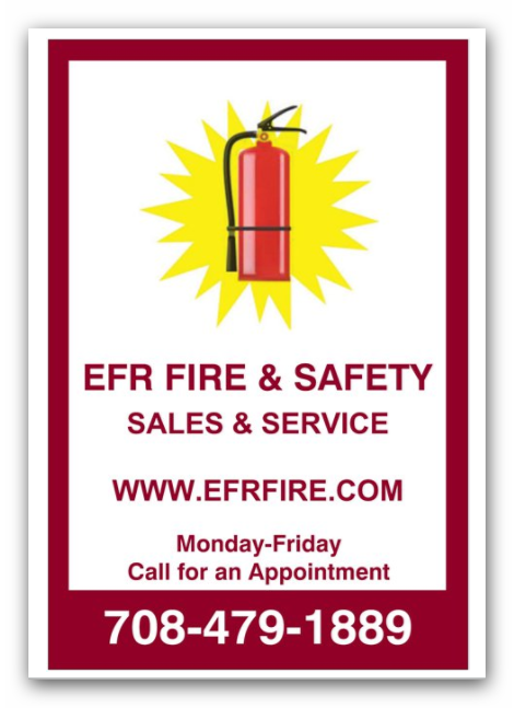 EFR Fire & Safety | 19418 97th Ave Suite 3, Mokena, IL 60448, USA | Phone: (708) 479-1889