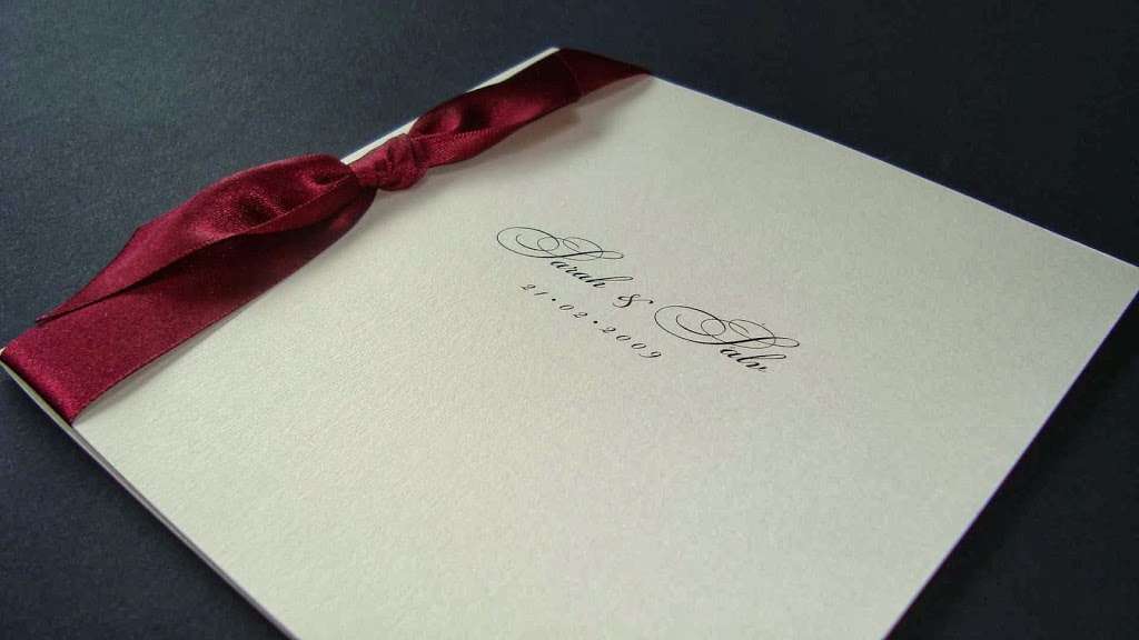 Wedding Invitations at The Invite Boutique | 61 Edenbridge Rd, Enfield EN1 2HS, UK | Phone: 07538 200248