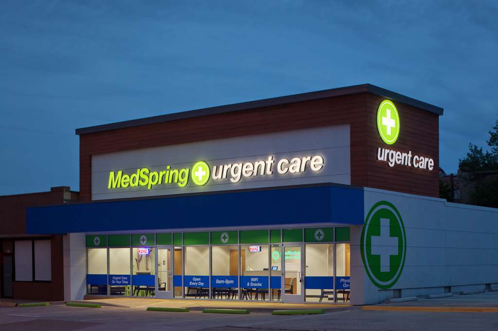MedSpring Urgent Care – Upper Greenville | 4844 Greenville Ave, Dallas, TX 75206, USA | Phone: (214) 295-9410