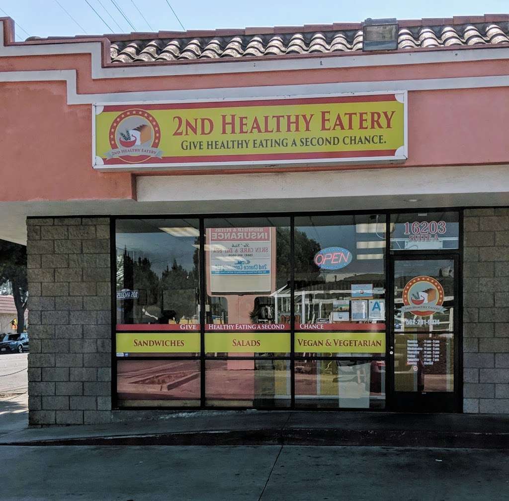 2nd Healthy Eatery | 16203 Clark Ave., #A, Bellflower, CA 90706, USA | Phone: (562) 281-9374