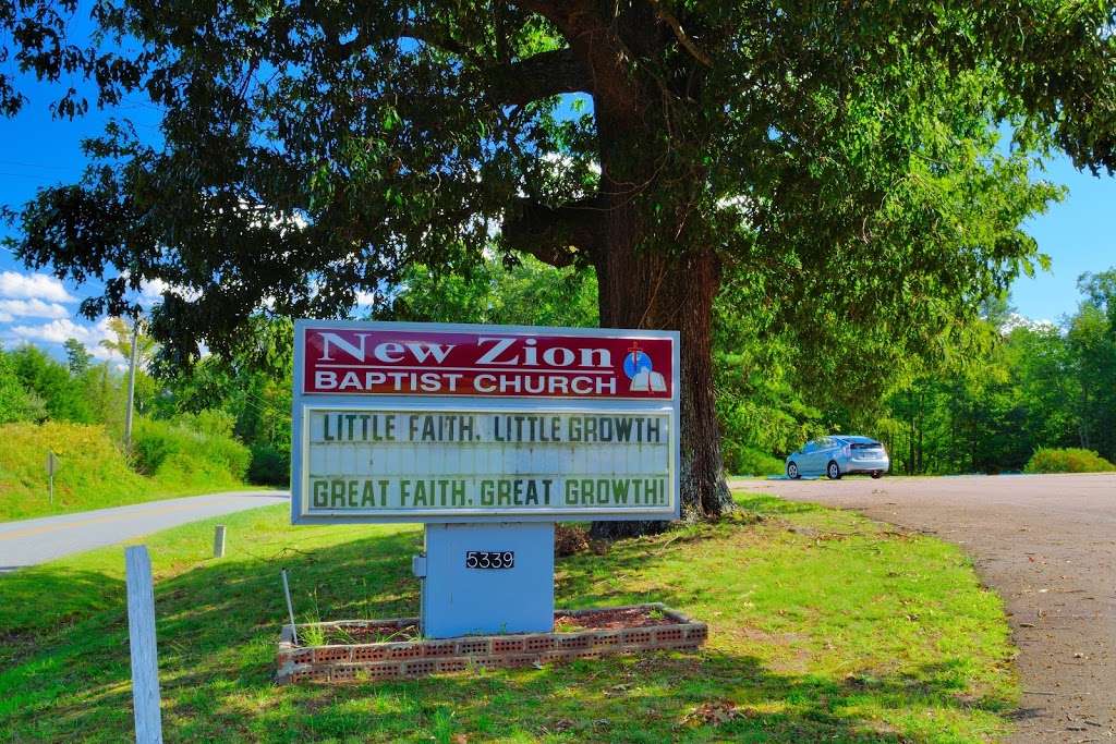 New Zion Baptist Church | 5339 Newland Rd, Warsaw, VA 22572 | Phone: (804) 333-5358