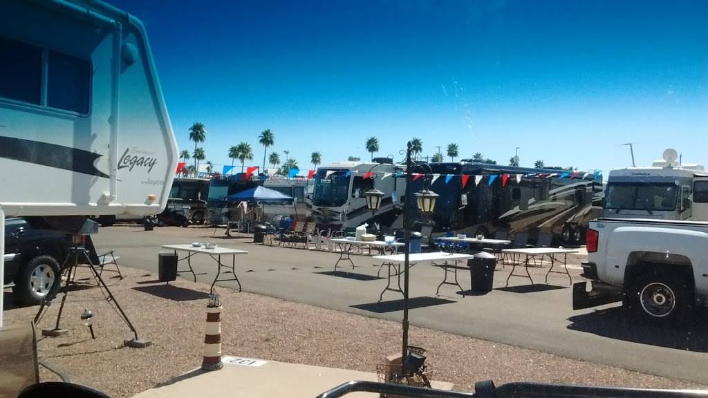 Blue Star RV Resort | 11050 E Apache Trail, Apache Junction, AZ 85120, USA | Phone: (480) 984-5570