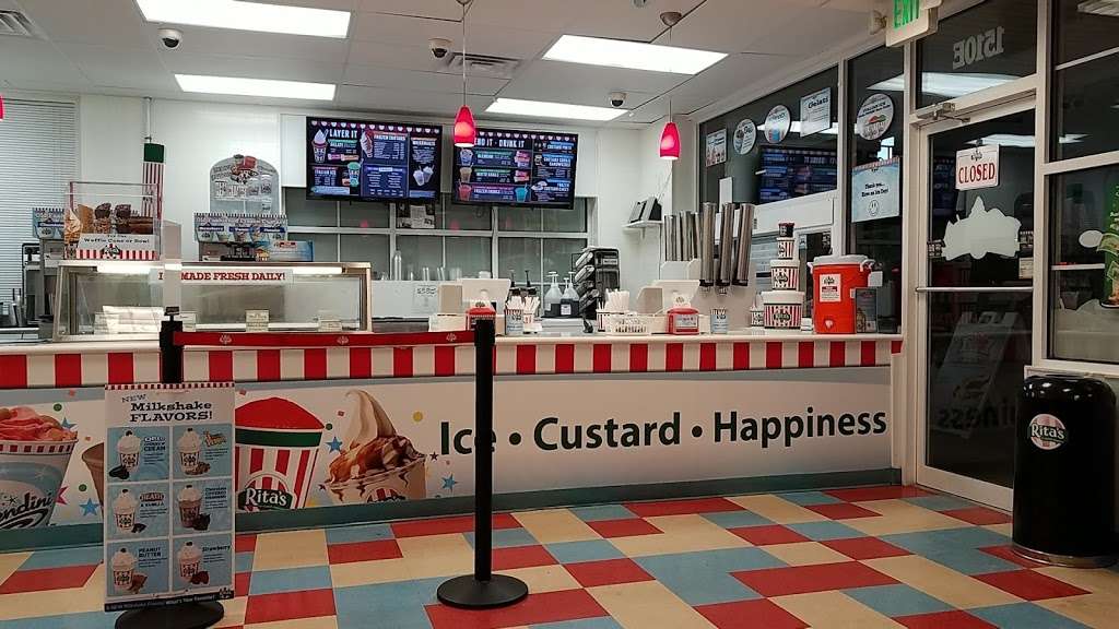 Ritas Italian Ice & Frozen Custard | 1510 Rock Spring Rd, Forest Hill, MD 21050, USA | Phone: (410) 836-0611