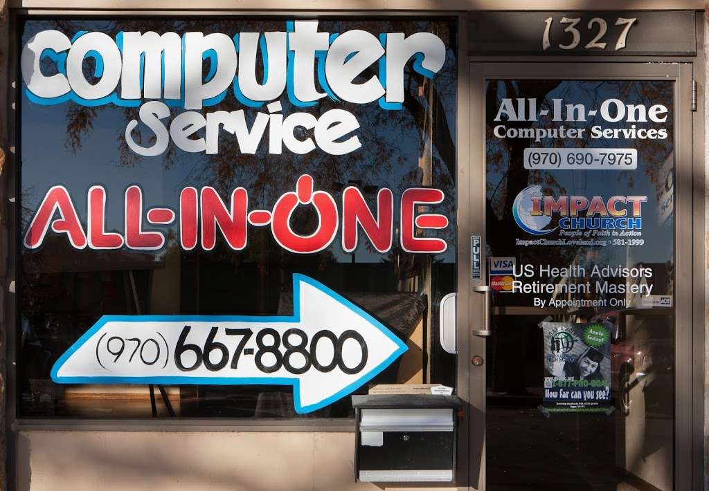 All-In-One Computer Services | 1518 Madison Ave unit f, Loveland, CO 80538, USA | Phone: (970) 667-8800