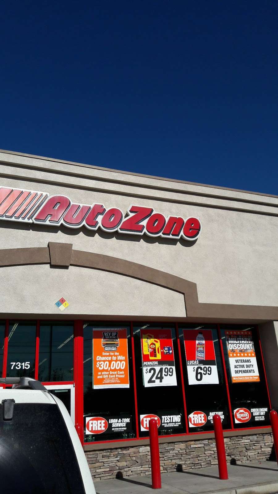 AutoZone Auto Parts | 7315 Indiana Ave, Riverside, CA 92504, USA | Phone: (951) 637-6701
