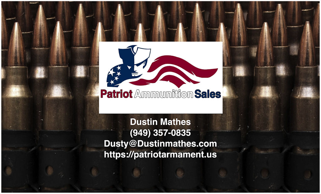 Patriot Ammunition Sales | 23862 Danby Dr, Lake Forest, CA 92630, USA | Phone: (949) 357-0835