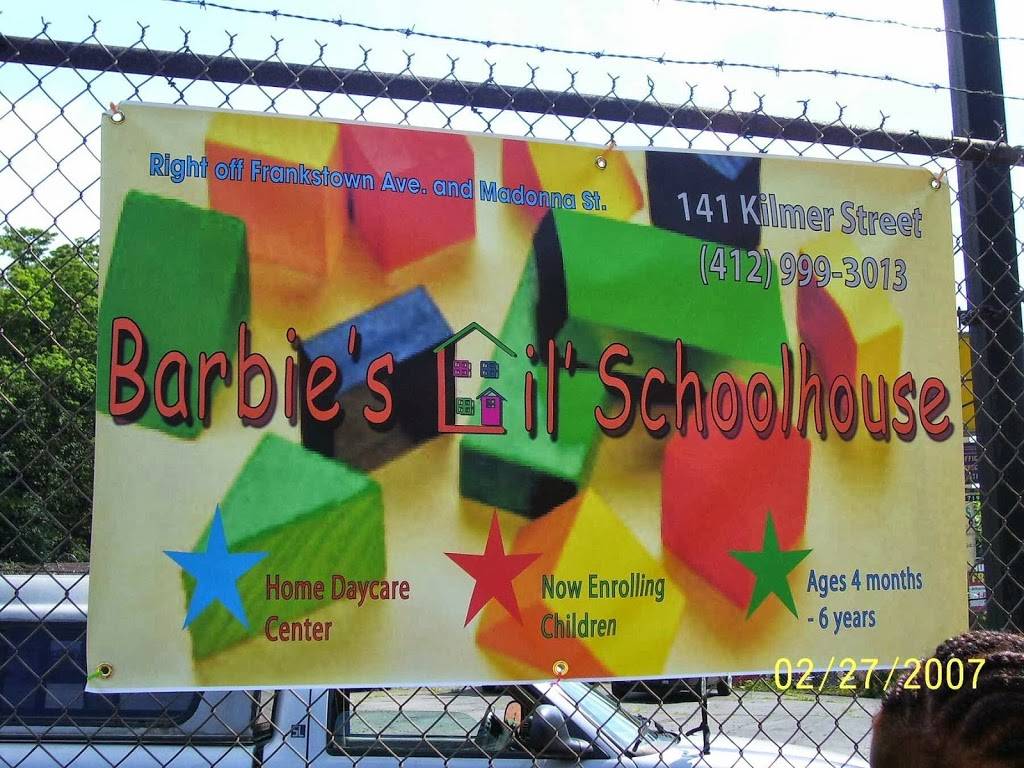 Barbies Lil Schoolhouse | 141 Kilmer St, Pittsburgh, PA 15221, USA | Phone: (412) 999-3013