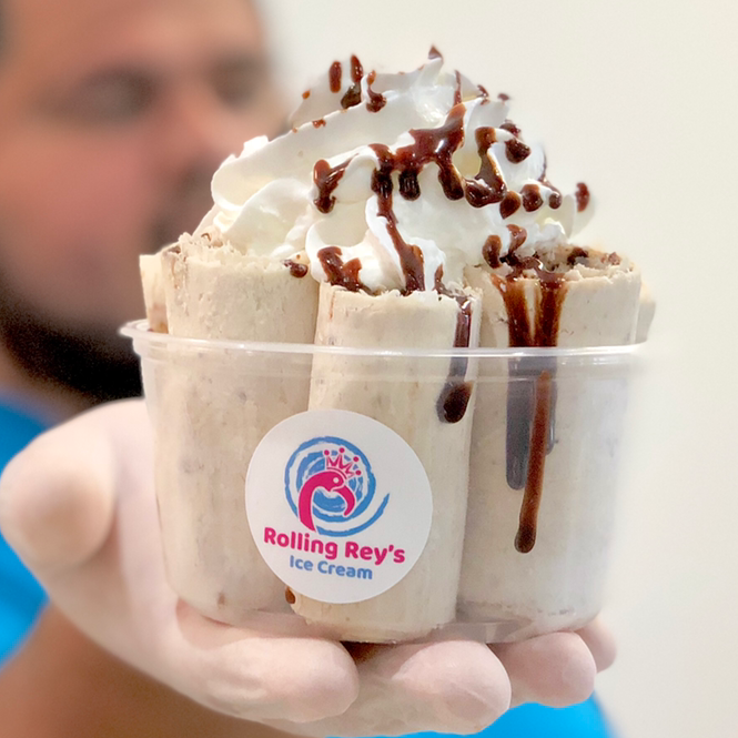 Rolling Reys Ice Cream | 2230 SE Military Dr #102, San Antonio, TX 78223, USA | Phone: (210) 444-9918