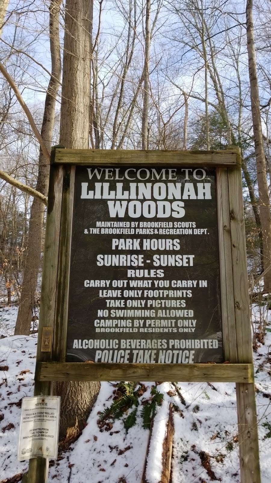 Lillinoah Woods Open Space | 125 Obtuse Hill Rd, Brookfield, CT 06804, USA | Phone: (203) 775-2575