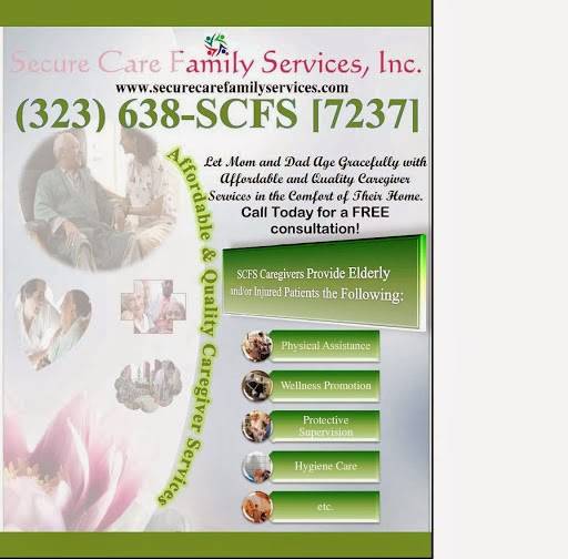 Secure Care Family Services, Inc. | 6709 La Tijera Blvd, Los Angeles, CA 90045, USA | Phone: (323) 638-7237