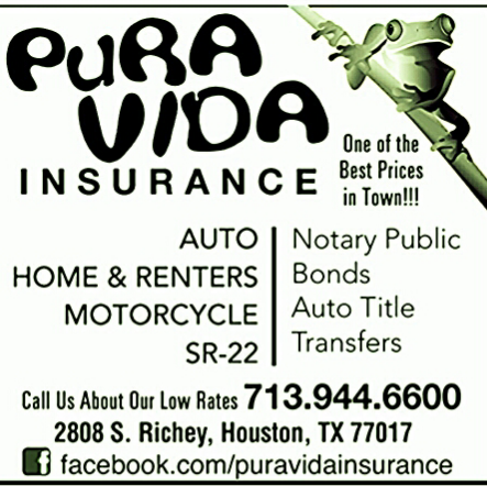 Pura Vida Insurance | 918 W Southmore Ave Suite 140 77017, Pasadena, TX 77502, USA | Phone: (713) 944-6600