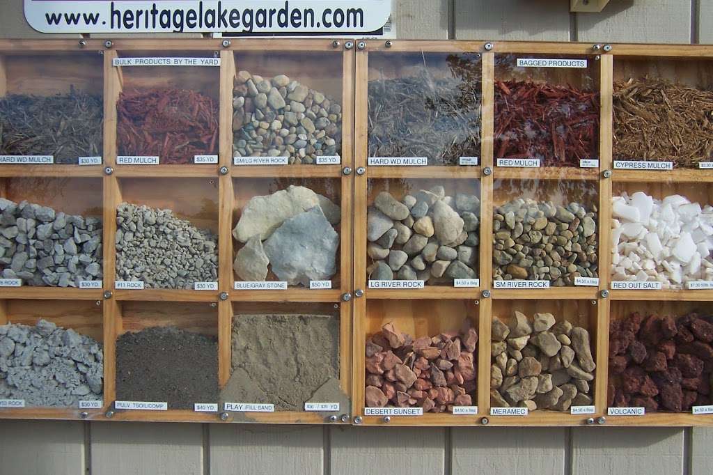heritage lake storage & garden supply - mulch/rock/soils on loca | 7225 E Co Rd 600 N, Bainbridge, IN 46105, USA | Phone: (765) 386-2030