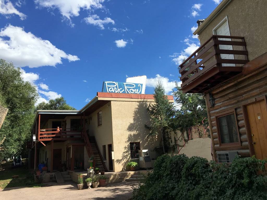 Park Row Lodge | 54 Manitou Ave, Manitou Springs, CO 80829 | Phone: (719) 685-5216