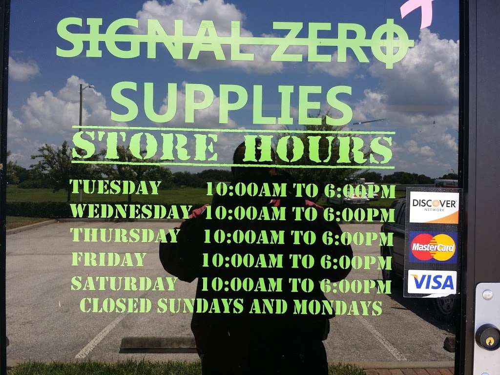 Signal Zero Supplies | 315 Commerce Center Dr, St Cloud, FL 34769, USA | Phone: (407) 891-9136