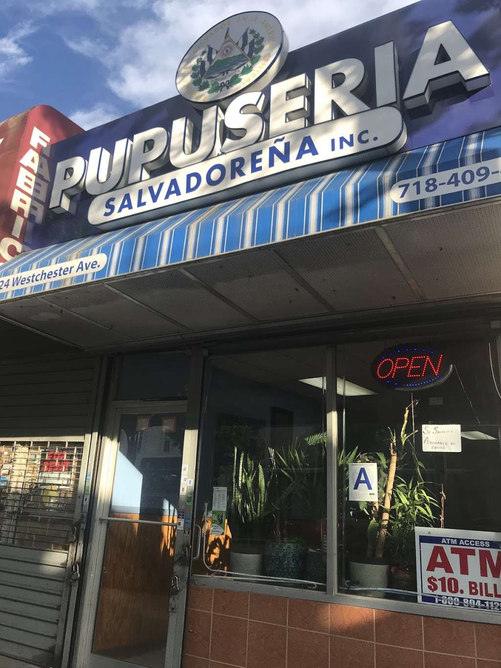 Pupuseria Salvadoreña | 1824 Westchester Ave, The Bronx, NY 10472, USA | Phone: (718) 409-4013