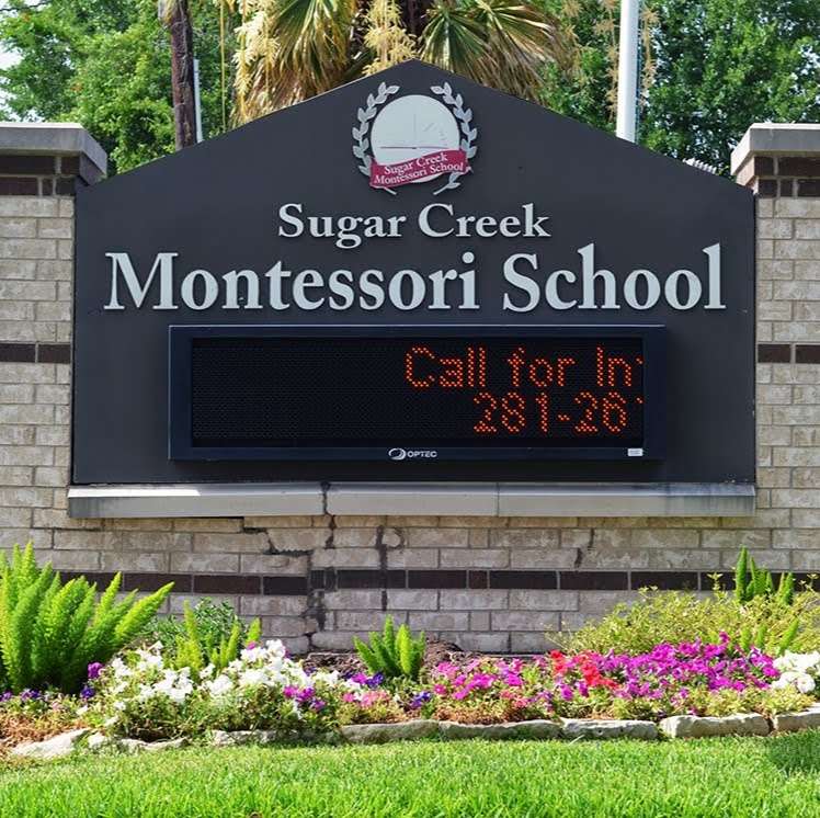 Sugar Creek Montessori School | 615 Dulles Ave, Sugar Land, TX 77478, USA | Phone: (281) 261-1000