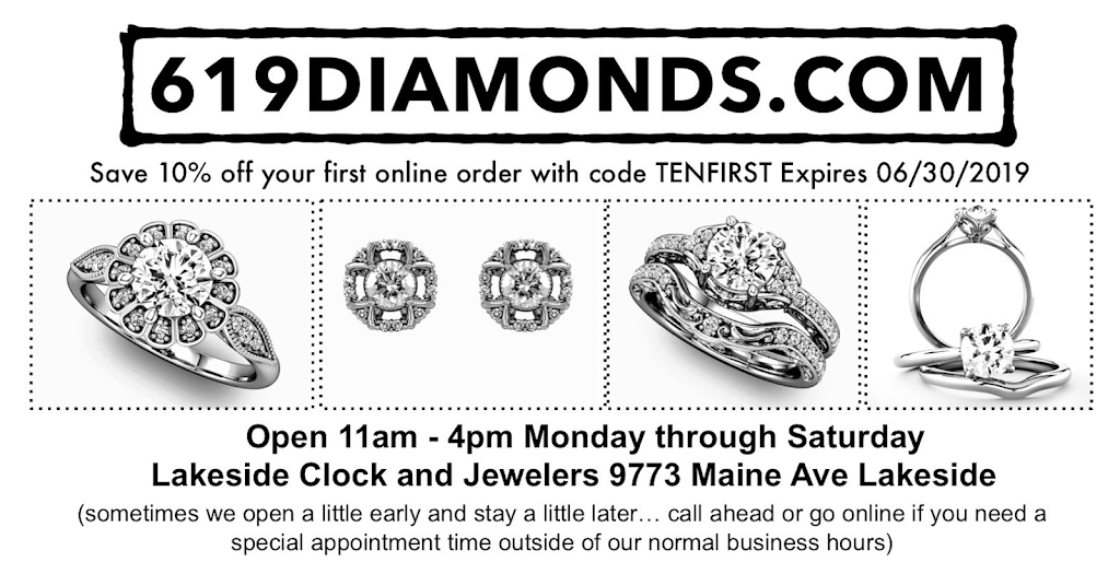 Lakeside Jewelers | 9773 Maine Ave, Lakeside, CA 92040, USA | Phone: (619) 634-8389