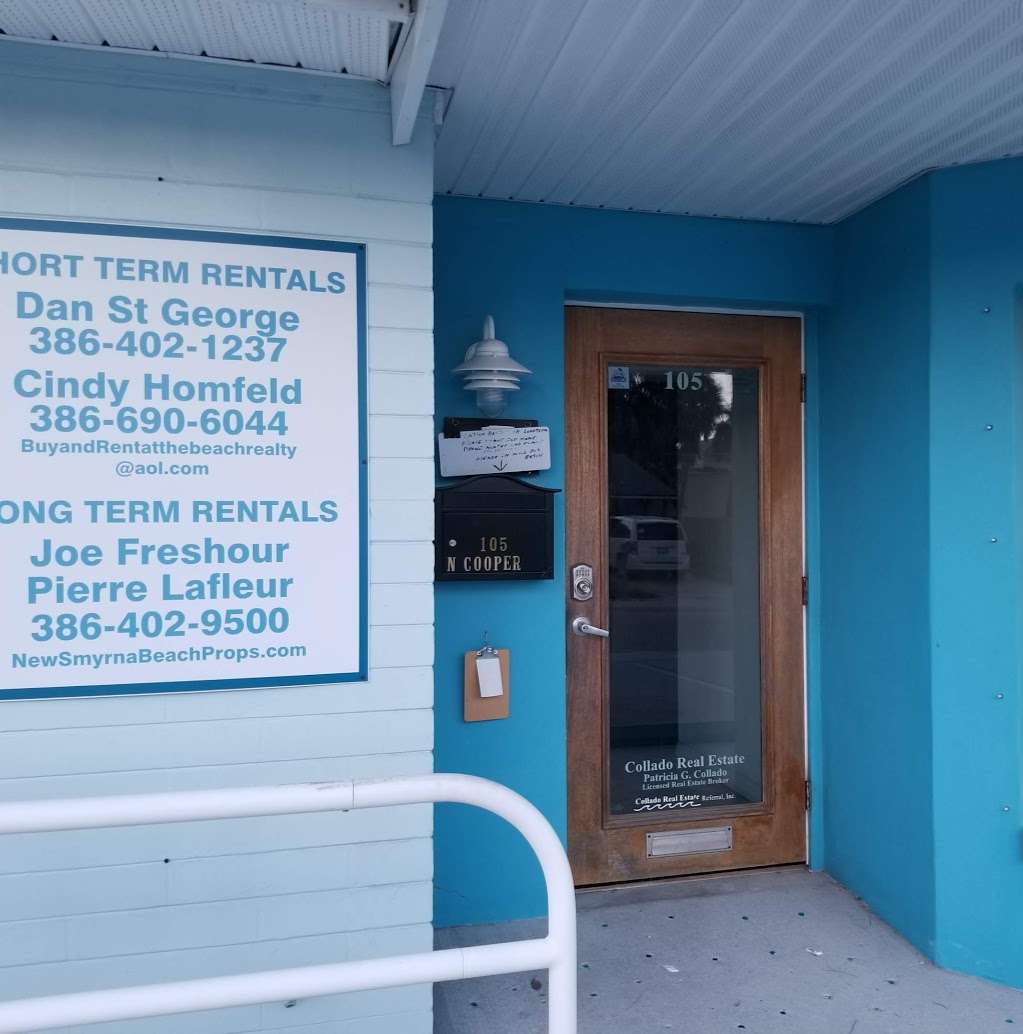 Buy And Rent At The Beach Realty Affiliate of Collado Real Estat | 105 N Cooper St, New Smyrna Beach, FL 32169, USA | Phone: (386) 690-6044