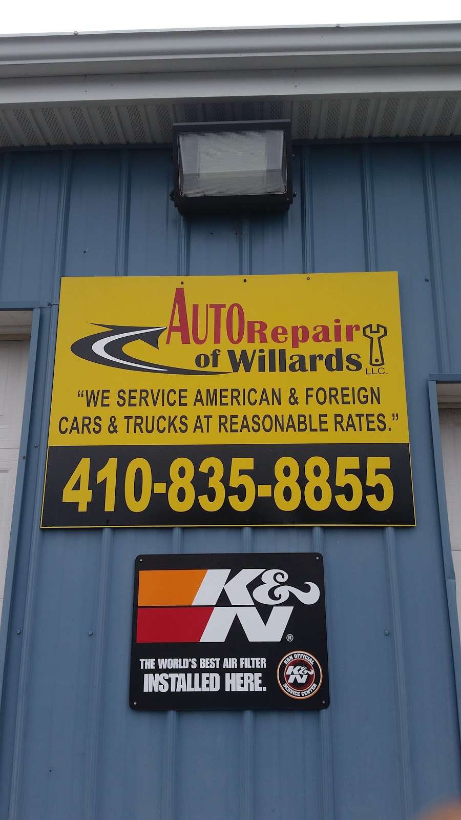 Auto Repair of Willards | 36349 Old Ocean City Rd, Willards, MD 21874, USA | Phone: (410) 835-8855