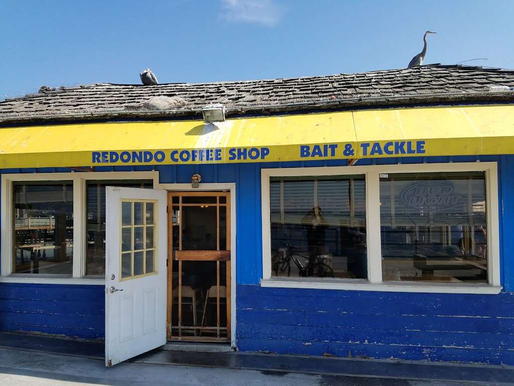 Redondo Coffee Shop & Bait | 141 Fishermans Wharf, Redondo Beach, CA 90277, USA | Phone: (310) 318-1044