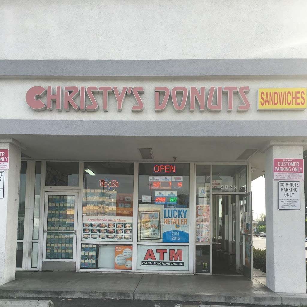 Christys Donuts & Sandwiches | 4766 Peck Rd, El Monte, CA 91732, USA | Phone: (626) 575-3853