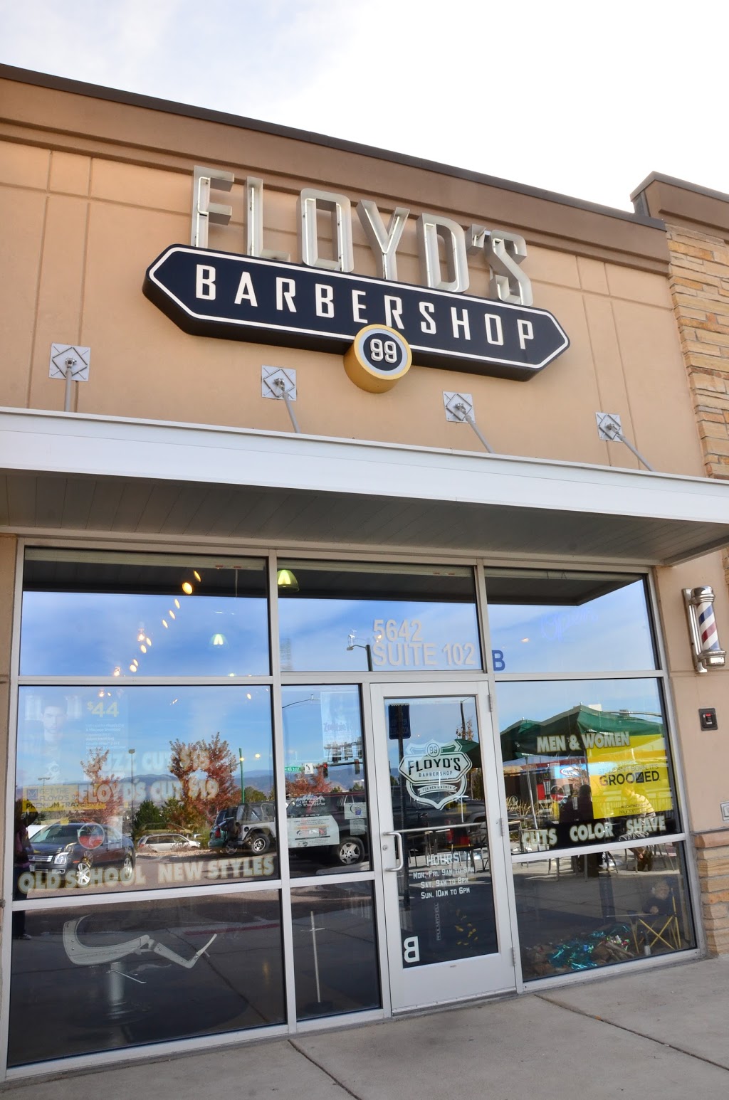 Floyds 99 Barbershop | 5642 Allen Way #102, Castle Rock, CO 80108, USA | Phone: (303) 814-3232