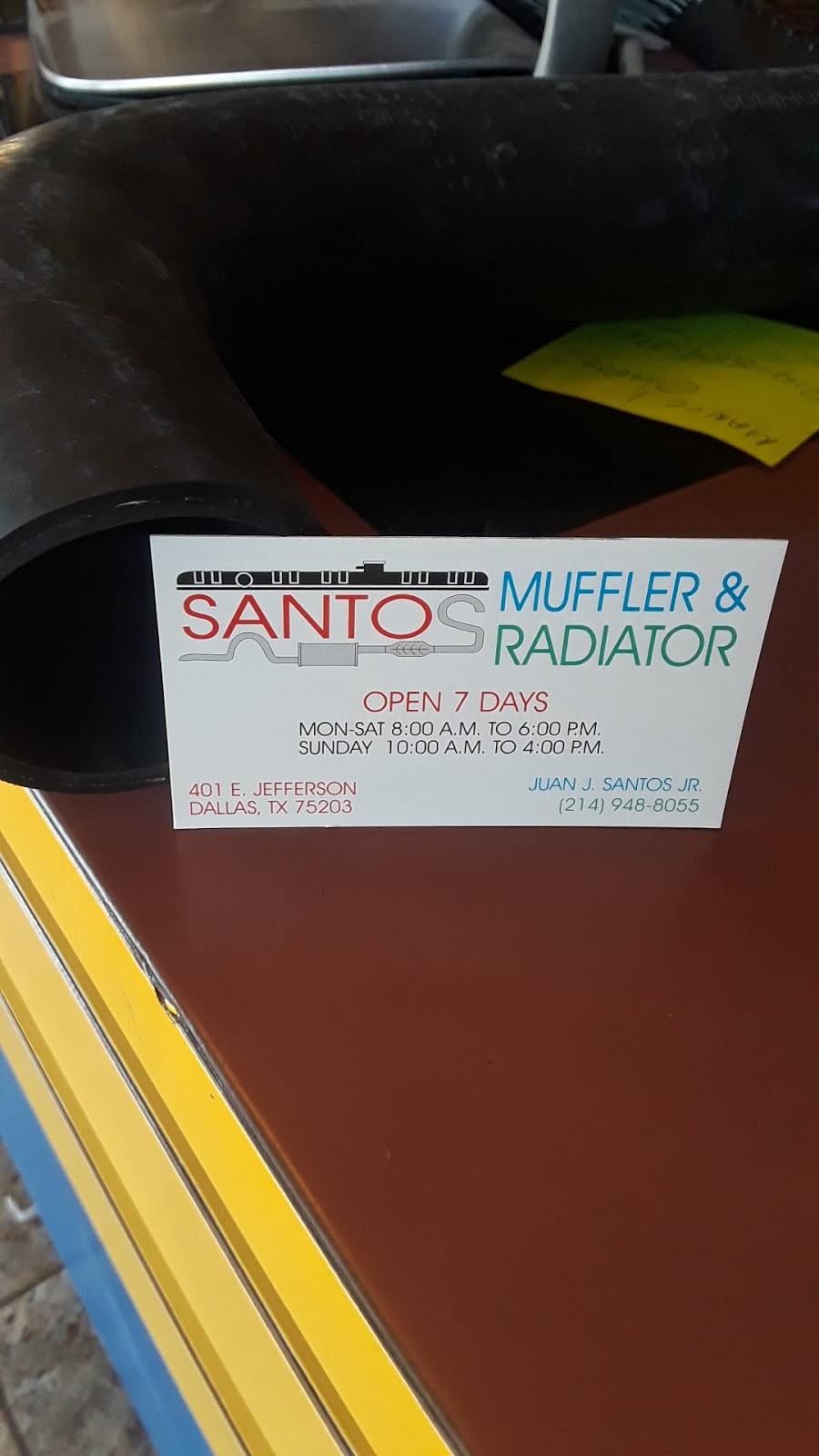 Santos Muffler & Radiator | 401 E Jefferson Blvd, Dallas, TX 75203, USA | Phone: (214) 948-8055